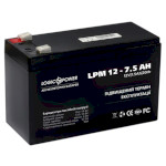 Аккумуляторная батарея LOGICPOWER LPM 12 - 7.5 AH (12В, 7.5Ач) (LP3864)