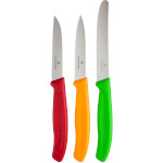 Набор кухонных ножей VICTORINOX Swiss Classic Paring Knife Set Colorful 3пр (6.7116.32)