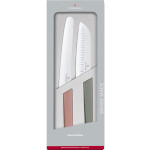 Набір кухонних ножів VICTORINOX Swiss Modern Kitchen Set Multicolor 2пр (6.9096.22G)