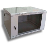 Настенный шкаф 19" HYPERNET WMNC-66-4U-Flat (4U, 600x600мм, RAL7035)