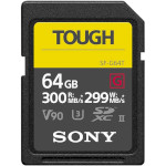 Карта памяти SONY SDXC SF-G Tough 64GB UHS-II U3 V90 Class 10 (SF64TG)