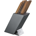 Набор кухонных ножей на подставке VICTORINOX Swiss Modern Cutlery Block 6пр (6.7186.6)