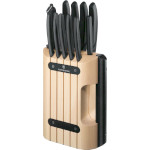 Набір кухонних ножів на підставці VICTORINOX Swiss Classic Cutlery Block 11пр (6.7153.11)