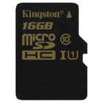 Карта памяти KINGSTON microSDHC 16GB UHS-I Class 10 (SDCA10/16GBSP)