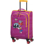 Детский чемодан TRAVELITE Heroes of the City S Pink 34л (081688-17)