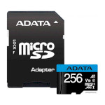 Карта памяти ADATA microSDXC Premier 256GB UHS-I V10 A1 Class 10 + SD-adapter (AUSDX256GUICL10A1-RA1)