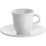 Набір чашок з блюдцями DELONGHI Ceramic Cappuccino 2x270мл (DLSC309)