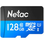Карта памяти NETAC microSDXC P500 Standard 128GB UHS-I Class 10 + SD-adapter (NT02P500STN-128G-R)