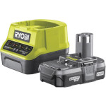 Зарядний пристрій RYOBI One+ 18V 2A RC18120-113 + АКБ 18V 1.3Ah (5133003354)