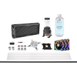 Комплект для самостоятельной сборки СВО THERMALTAKE Pacific M240 D5 Hard Tube Water Cooling Kit (CL-W216-CU00SW-A)