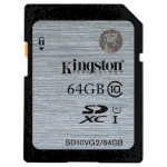 Карта пам'яті KINGSTON SDXC 64GB UHS-I Class 10 (SD10VG2/64GB)