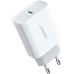 Зарядний пристрій UGREEN CD137 Fast Charging with PD QC4.0 20W 3A White (60450)
