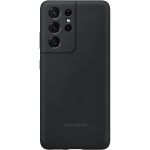 Чехол SAMSUNG Silicone Cover для Galaxy S21 Ultra Black (EF-PG998TBEGRU)