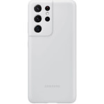Чехол SAMSUNG Silicone Cover для Galaxy S21 Ultra Light Gray (EF-PG998TJEGRU)