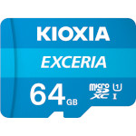 Карта памяти KIOXIA (Toshiba) microSDXC Exceria 64GB UHS-I Class 10 + SD-adapter (LMEX1L064GG2)