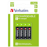 Акумулятор VERBATIM Premium Rechargeable AAA 950mAh 4шт/уп (49514)