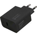 Зарядное устройство COLORWAY 1xUSB-C, PD2.0, QC3.0, 20W Black (CW-CHS023PD-BK)