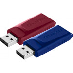 Набір з 2 флешок VERBATIM Store 'n' Go Slider 32GB USB2.0 (49327)