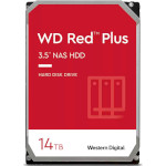 Жёсткий диск 3.5" WD Red Plus 14TB SATA/512MB (WD140EFGX)