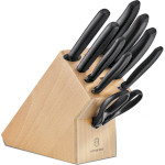 Набор кухонных ножей на подставке VICTORINOX Swiss Classic Cutlery Block 10пр (6.7193.9)