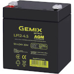 Акумуляторна батарея GEMIX LP12-4.5 (12В, 4.5Агод)