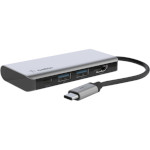 Порт-реплікатор BELKIN Connect USB-C 4-in-1 Multiport Adapter (AVC006BTSGY)