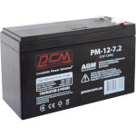 Аккумуляторная батарея POWERCOM PM-12-7.2 (12В, 7.2Ач)