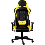 Крісло геймерське 1STPLAYER FK2 Black/Yellow