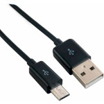 Кабель REAL-EL USB 2.0 AM to Micro 5P Premium Black 2м (EL123500048)