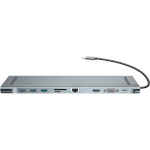 Порт-репликатор BASEUS Enjoyment Series USB-C Notebook Hub Gray (CATSX-F0G)