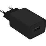 Зарядний пристрій COLORWAY 1xUSB-A, 2A, 10W Black (CW-CHS012-BK)
