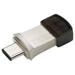 Флешка TRANSCEND JetFlash 890 64GB USB+Type-C3.1 (TS64GJF890S)