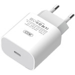 Зарядний пристрій XO L40 1xUSB-C, PD3.0, 18W White (L40-WH)