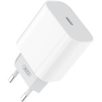 Зарядний пристрій XO L77 1xUSB-C, PD3.0, 20W White (L77-WH)