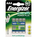 Аккумулятор ENERGIZER Recharge Power Plus AAA 700mAh 4шт/уп (E300626600)