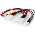 Кабель живлення для вентилятора CABLEXPERT for 12V cooler Molex(M)+3-pin to Molex(F) (CC-PSU-5)