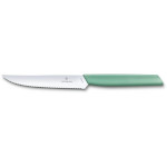 Ніж кухонний для стейку VICTORINOX SwissModern Steak Green 120мм (6.9006.12W41)