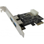 Контроллер VOLTRONIC PCIe x1 to 2xUSB-A 3.0 (YT-C-PCI-E=>2*USB3.0)