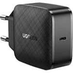 Зарядное устройство UGREEN CD217 GaN 65W 1xUSB-C, PD3.0, QC4.0 Wall Charger Black (70817)
