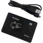 USB пристрій для введення карт VOLTRONIC RFID USB 125 KHz (Dec + Hex)
