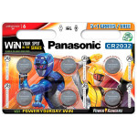 Батарейка PANASONIC Lithium Power Power Rangers CR2032 6шт/уп (CR-2032EL/6BPR)