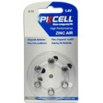 Батарейка для слухових апаратів PKCELL High Performance A10 6шт/уп (ZA10-6B)