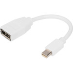 Кабель DIGITUS Mini DisplayPort - DisplayPort 0.15м White (DB-340405-001-W)