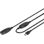 Активний USB подовжувач POWERPLANT USB3.0 AM/AF 10м (CA912858)