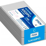 Картридж EPSON SJIC22P для TM-C3500 Cyan (C33S020602)