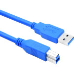 Кабель VOLTRONIC USB3.0 AM/BM 1.5м Blue (YT-3.0AM\BM-1.5BL)