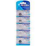 Батарейка PKCELL Lithium CR1220 5шт/уп (6942449568427)