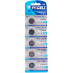 Батарейка PKCELL Lithium CR1620 5шт/уп (2000000218007)
