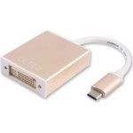 Адаптер VOLTRONIC USB-C - DVI Gold (YT-C-TYPE-C(M)/DVI(F))