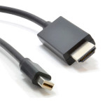 Кабель VOLTRONIC Mini DisplayPort - HDMI 1м Black (YT-MNDP(M)/HDMI(M)-1M)
